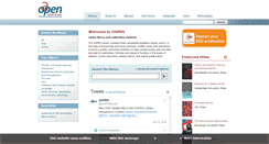 Desktop Screenshot of oapen.org